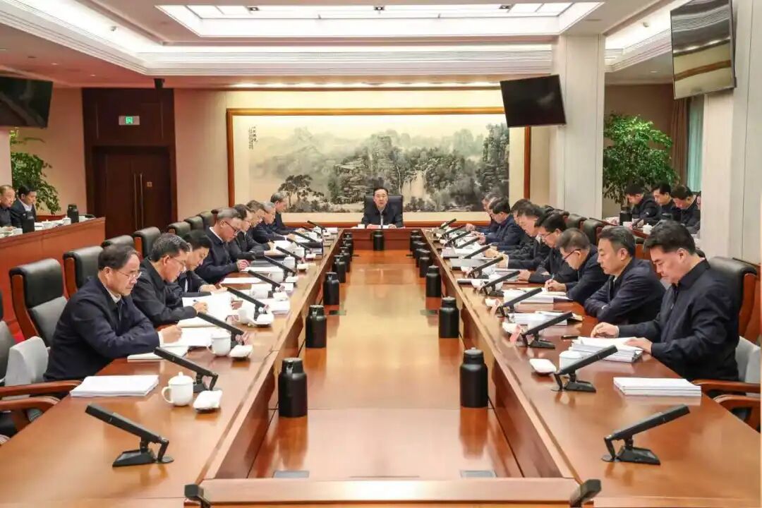 3月2日上午,省委常委会召开会议,省委书记王浩主持。 图片